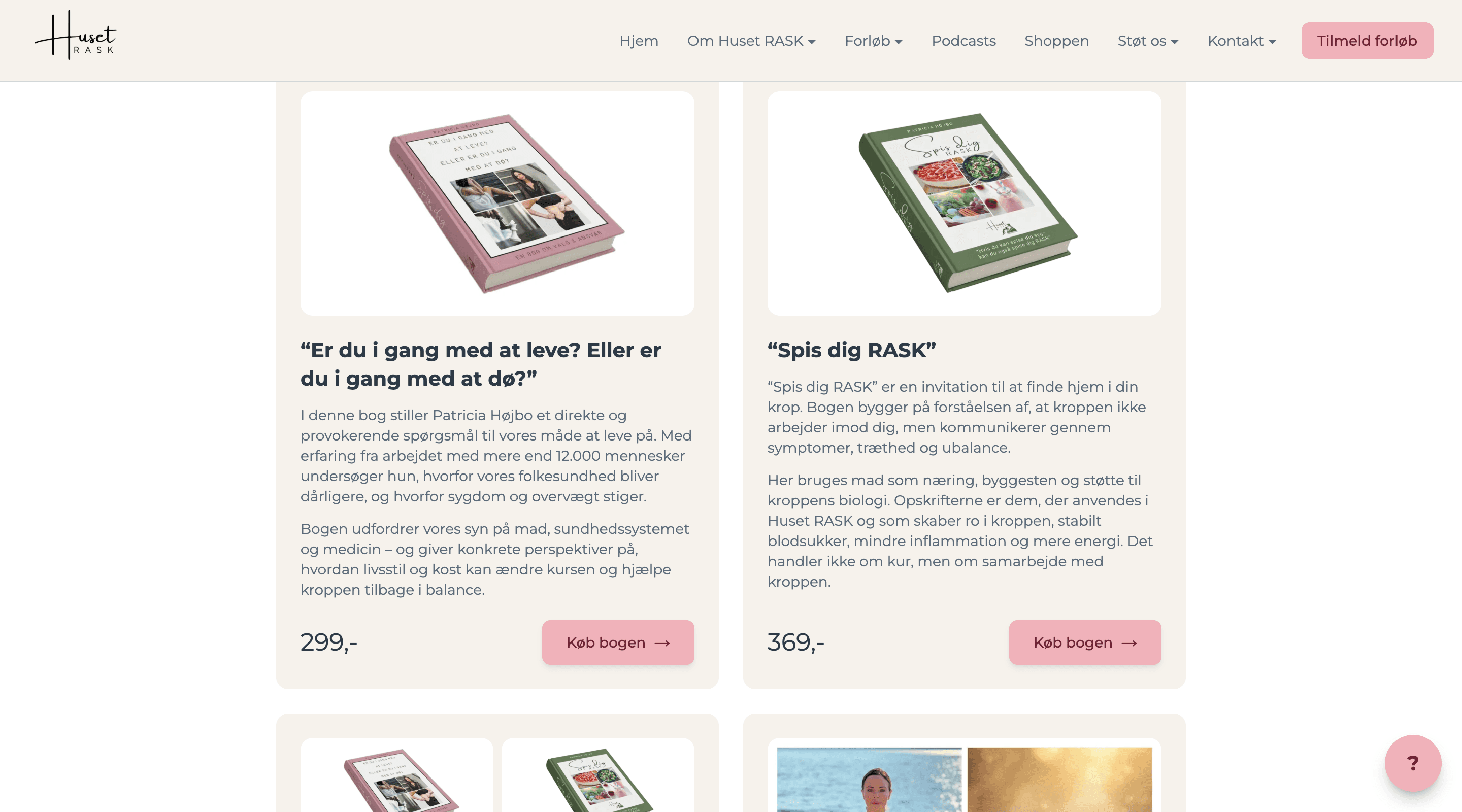 The Huset RASK web shop